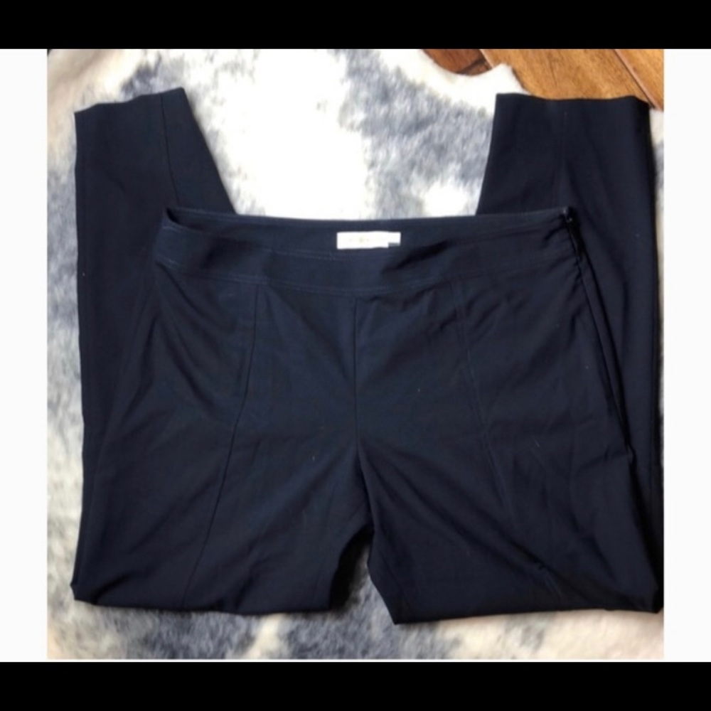 Tory Burch Navy Wool Dress Pants 10